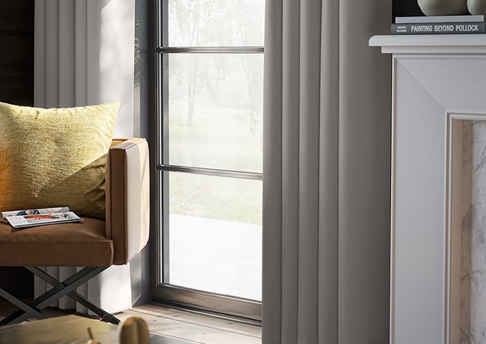 Menton, Tempered Grey - Made to Measure Curtains - Image 5